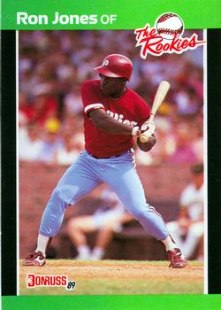 1989 Donruss The Rookies #42 Ron Jones Front