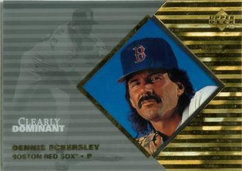1998 Upper Deck - Clearly Dominant #CD22 Dennis Eckersley Front