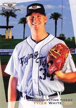 2012 Grandstand Lakeland Flying Tigers #NNO Tyler White Front