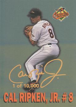 1997 Burger King Cal Ripken Jr. - Gold Signature #3 Cal Ripken, Jr. Front