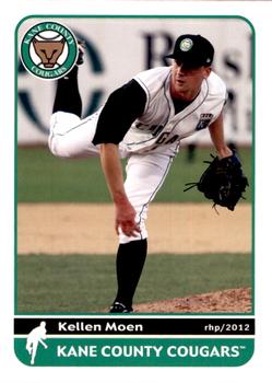 2012 Grandstand Kane County Cougars #NNO Kellen Moen Front