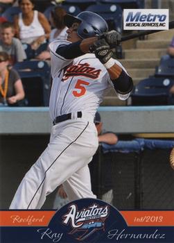 2013 Grandstand Rockford Aviators #NNO Ray Hernandez Front