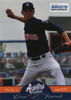 2013 Grandstand Rockford Aviators #NNO Drew Rucinski Front