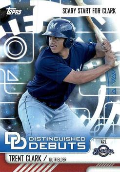 2016 Topps Pro Debut - Distinguished Debuts #DD-15 Trent Clark Front