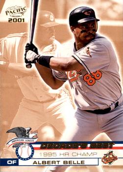 2001 Pacific - AL Decade's Best #7 Albert Belle  Front