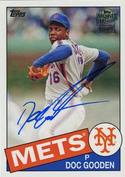 2016 Topps Archives - Fan Favorite Autographs #FFA-DG Doc Gooden Front