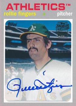 2016 Topps Archives - Fan Favorite Autographs #FFA-RF Rollie Fingers Front