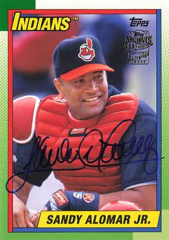 2016 Topps Archives - Fan Favorite Autographs #FFA-SA Sandy Alomar Jr. Front