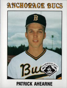 1991 Anchorage Bucs #12 Patrick Ahearne Front