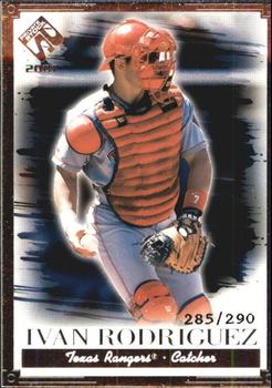 2001 Pacific Private Stock - Silver Portraits #120 Ivan Rodriguez  Front