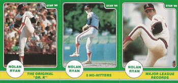 1986 Star Nolan Ryan #7-9 Nolan Ryan Front