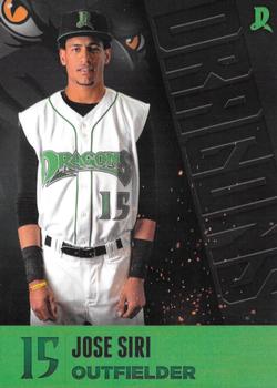 2016 Dayton Dragons #NNO Jose Siri Front