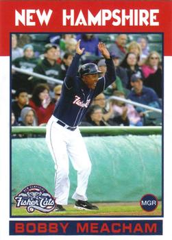2016 Grandstand New Hampshire Fisher Cats #NNO Bobby Meacham Front