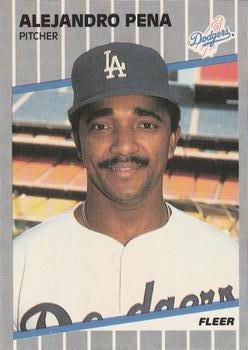 1989 Fleer #69 Alejandro Pena Front