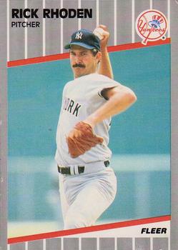 1989 Fleer #266 Rick Rhoden Front