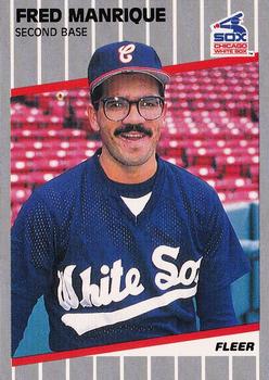 1989 Fleer #503 Fred Manrique Front