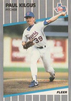 1989 Fleer #525 Paul Kilgus Front