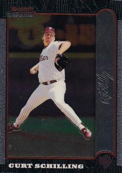 1999 Bowman Chrome #24 Curt Schilling Front