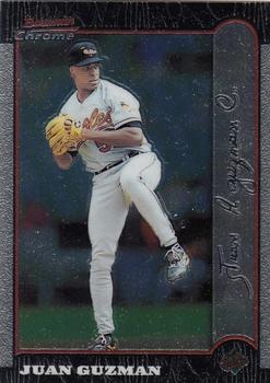 1999 Bowman Chrome #47 Juan Guzman Front