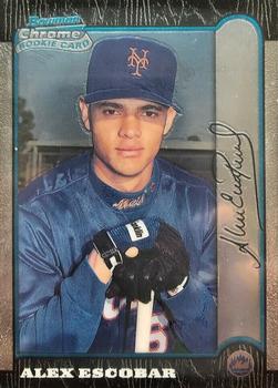 1999 Bowman Chrome #214 Alex Escobar Front