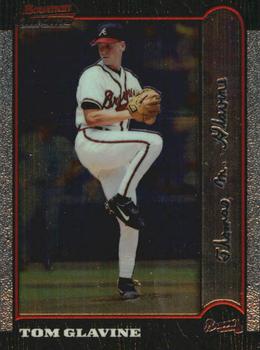 1999 Bowman Chrome #270 Tom Glavine Front