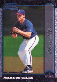 1999 Bowman Chrome #365 Marcus Giles Front