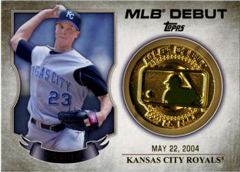 2016 Topps - MLB Debut Medallion (Series 2) #MLBD2M-36 Zack Greinke Front