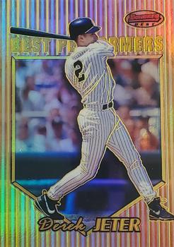 1999 Bowman's Best - Refractors #88 Derek Jeter Front