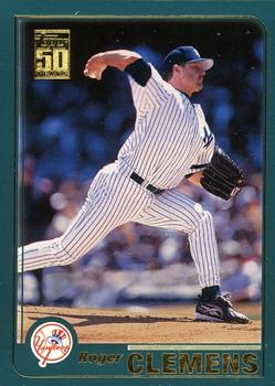 2001 Topps - For Topps Employees #170 Roger Clemens  Front