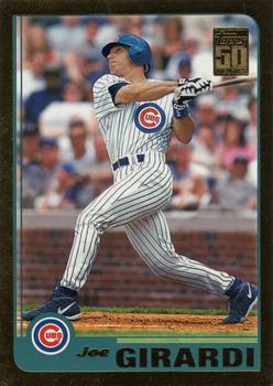 2001 Topps - Gold #17 Joe Girardi Front