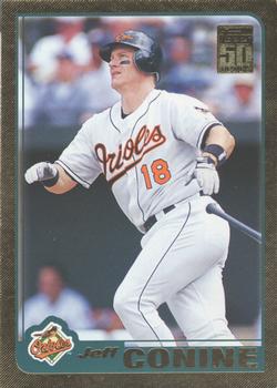 2001 Topps - Gold #683 Jeff Conine Front