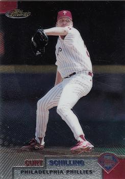 1999 Finest #175 Curt Schilling Front