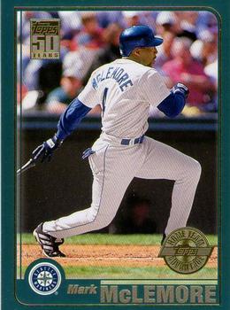 2001 Topps - Home Team Advantage #86 Mark McLemore Front