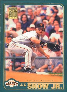 2001 Topps - Limited #531 J.T. Snow Jr. Front