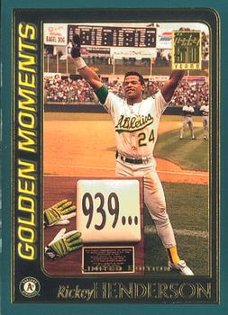 2001 Topps - Limited #787 Rickey Henderson Front