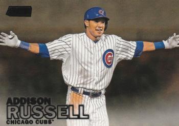 2016 Stadium Club - Black Foil #9 Addison Russell Front