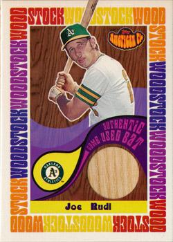 2001 Topps American Pie - Woodstock Relics #BBWM-JR Joe Rudi Front