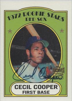 2001 Topps Archives - Autographs #TAA130 Cecil Cooper Front