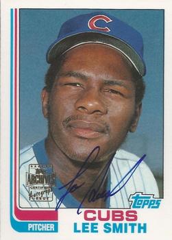 2001 Topps Archives - Autographs #TAA163 Lee Smith Front