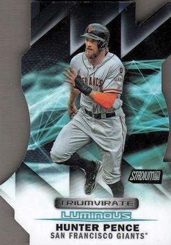 2016 Stadium Club - Triumvirates Luminous #T-1C Hunter Pence Front