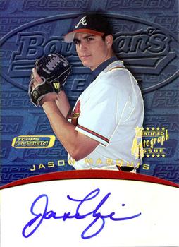 2001 Topps Fusion - Autographs #FA3 Jason Marquis Front