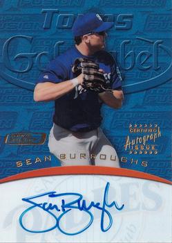 2001 Topps Fusion - Autographs #FA9 Sean Burroughs Front