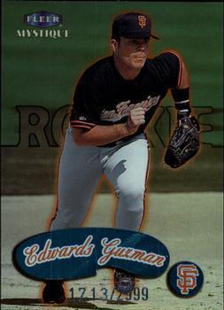 1999 Fleer Mystique #109 Edwards Guzman Front