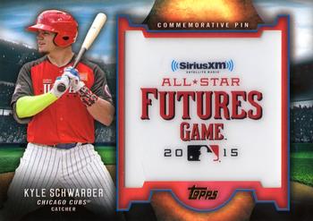 2016 Topps - SiriusXM All-Star Futures Game Commemorative Pins #FGP-KS Kyle Schwarber Front