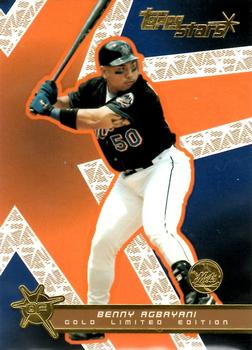 2001 Topps Stars - Gold #14 Benny Agbayani  Front