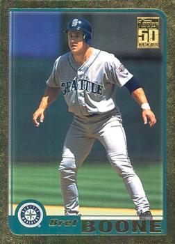 2001 Topps Traded & Rookies - Gold #T5 Bret Boone Front