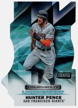 2016 Stadium Club - Triumvirates Luminescent #T-1C Hunter Pence Front