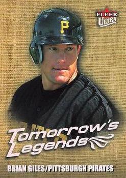 2001 Ultra - Tomorrow's Legends #9TL Brian Giles  Front