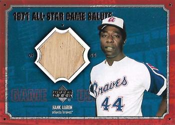 2001 Upper Deck - 1971 All-Star Game Salute #AS-HA Hank Aaron Front