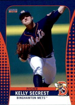 2016 Choice Binghamton Mets #21 Kelly Secrest Front